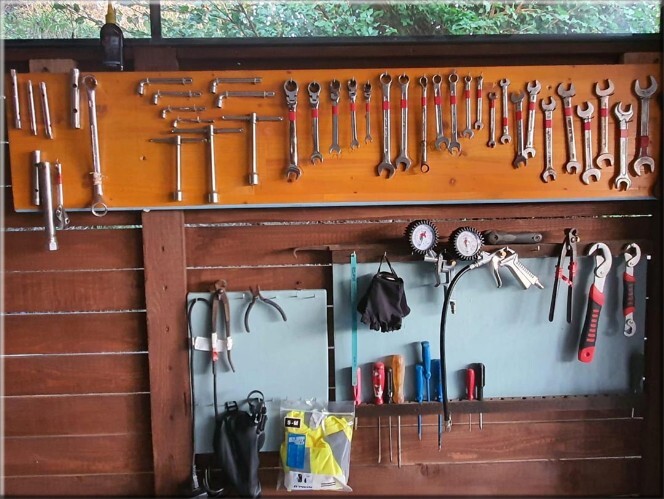 Agritourisme bianca fattoria atelier pour vélos électriques